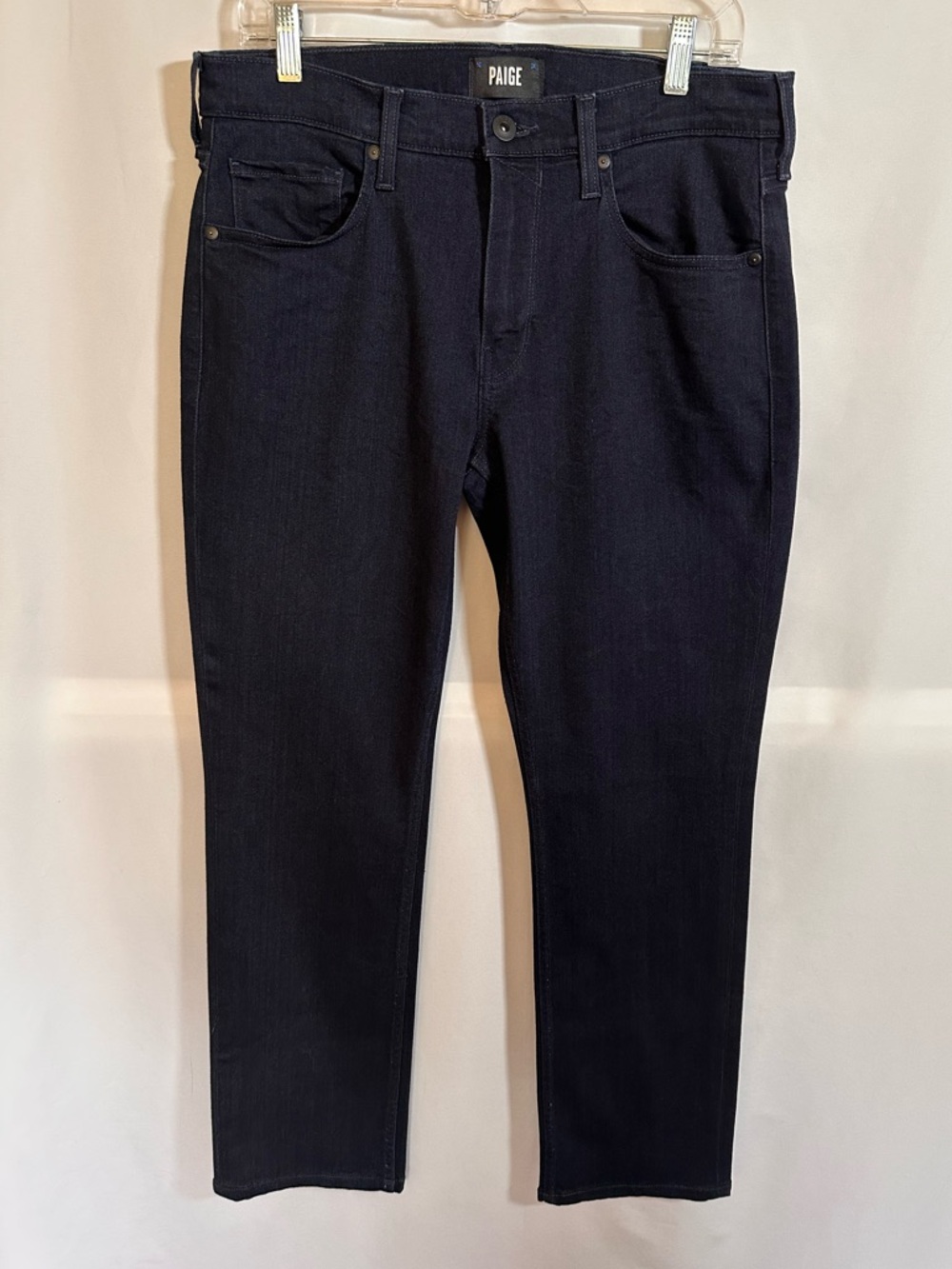 PAIGE Men's Federal Transcend Slim Straight Jeans Inkwell Size 32 x 29